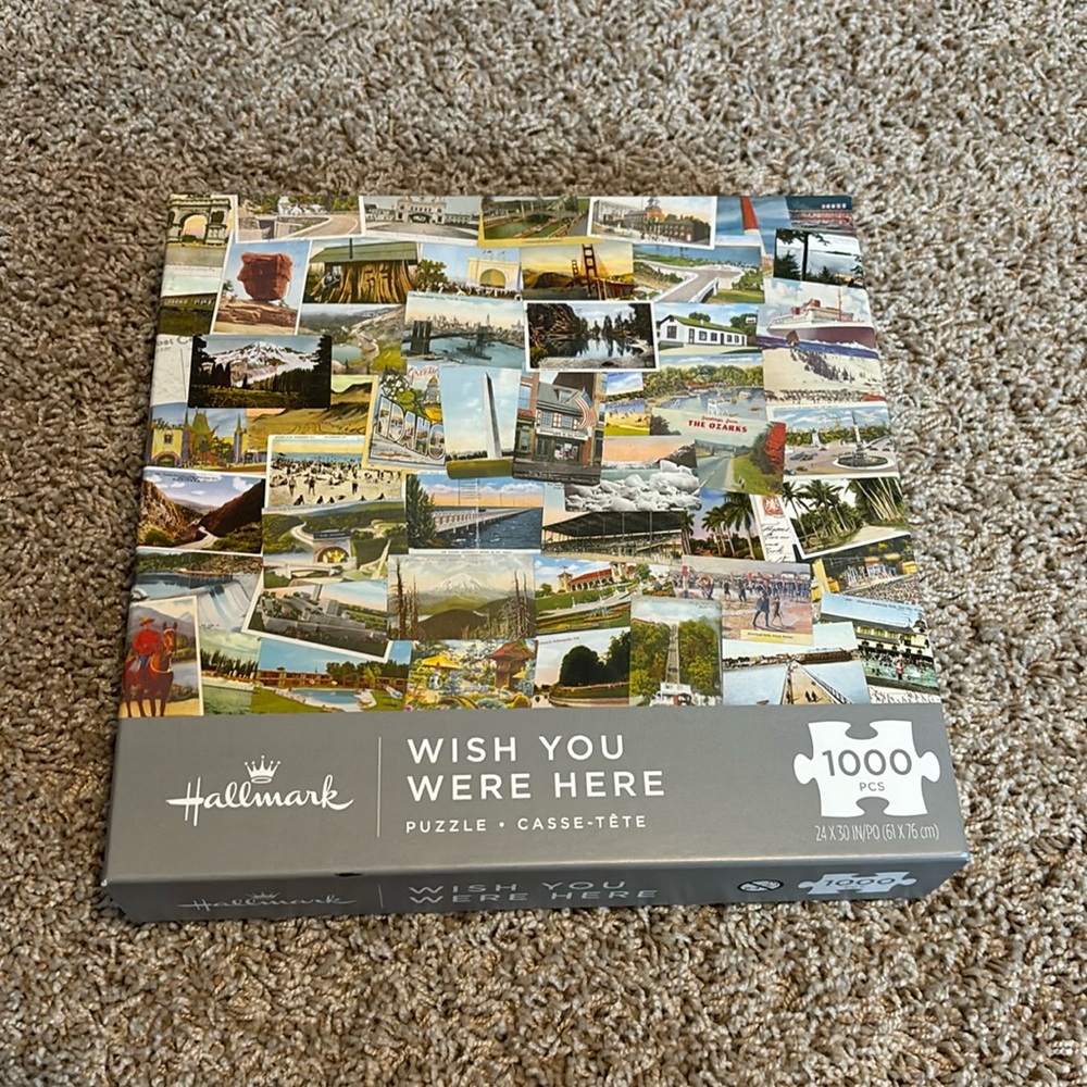 Hallmark 1000 piece puzzle Brand New, Never Been Opened